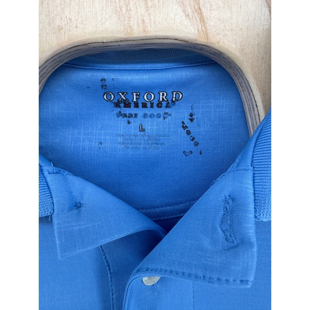 Oxford Golf The Players TPC Sawgrass Polo Shirt‎ Men XL Blue Embroidered Logo - Picture 4 of 9